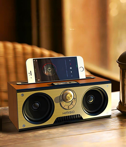 Himsok wooden audio dock - himsok,