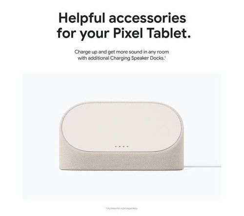 Google pixel tablet speaker - google,