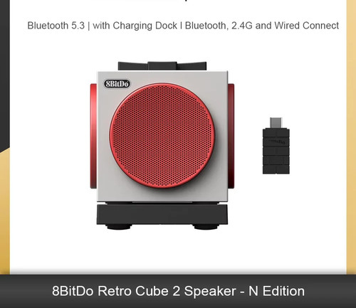 8bitdo retro cube wireless - retro, 2